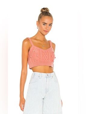 For Love & Lemons Florentina Sweater Tank